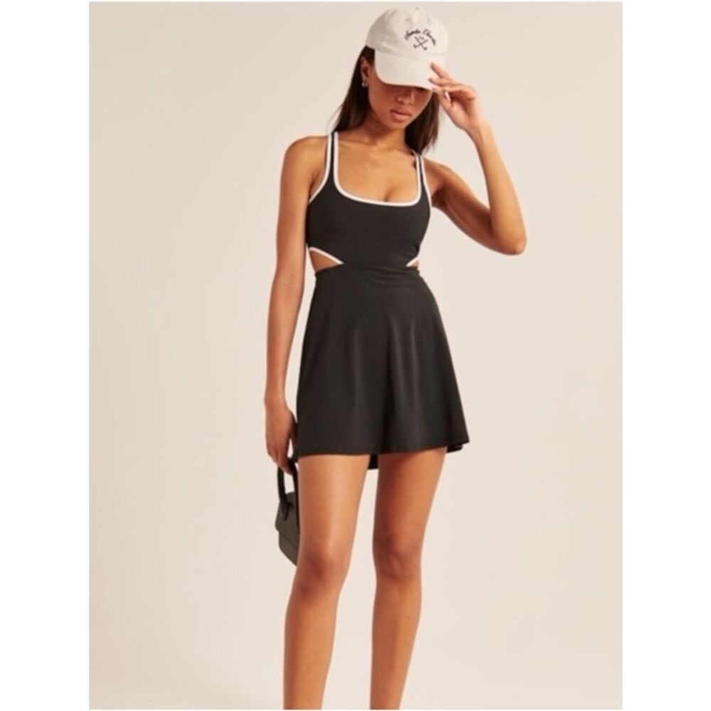 Abercrombie and Fitch Traveler Cutout Mini Dress - Picture 1 of 6